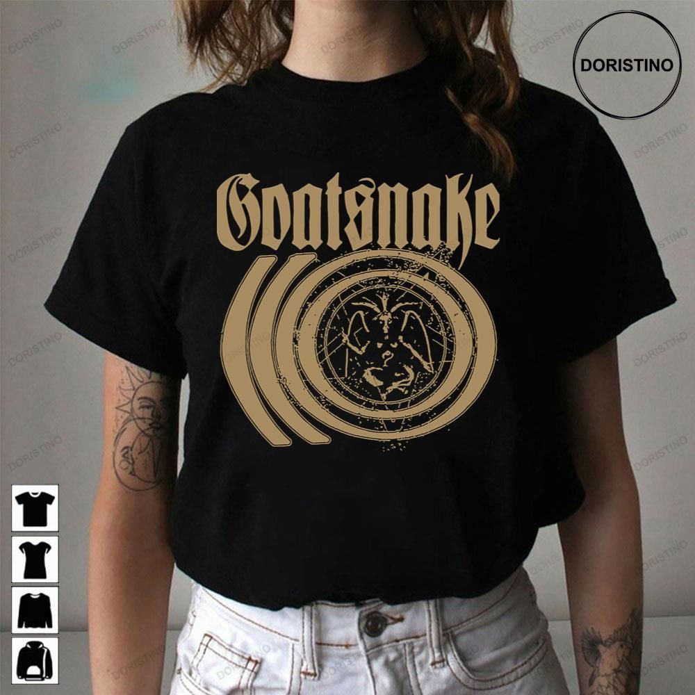 Vintage Circle Goat Snake Awesome Shirts